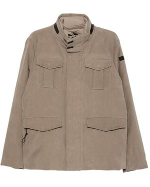 Rrd Multi-Pocket High-Neck Jacket - Natural