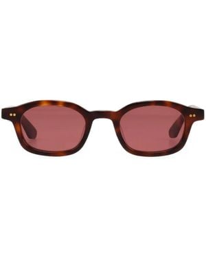 AKILA Ceres Rectangle-Frame Sunglasses - Pink