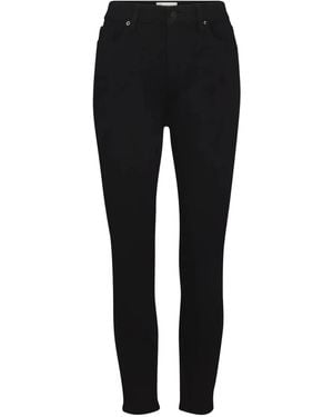 FRAME Buttoned Jeans - Black