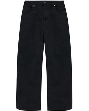 Balenciaga ルーズフィット ジーンズ - ブラック