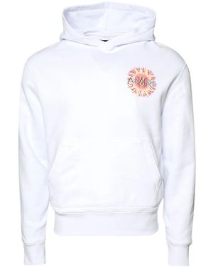 Amiri Sudadera con capucha y logo - Blanco