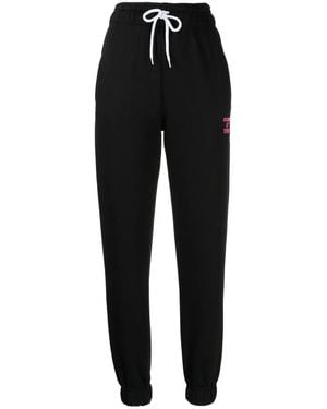 BAPY BY *A BATHING APE® Pantalones de chándal con eslogan bordado - Negro