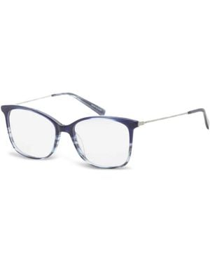 Tumi Geometric-Frame Glasses - White