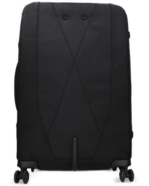 Piquadro Multi-Pocket Trolley Luggage - Black