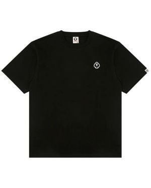 Aape By A Bathing Ape Print T-Shirt - Black
