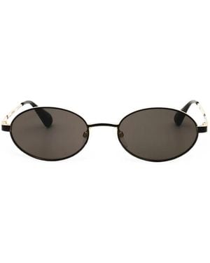 MAX&Co. Oval-Frame Sunglasses - Metallic