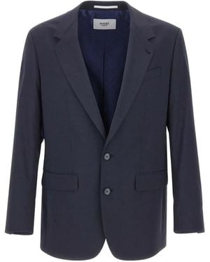 DIGEL Blazer Baxter Con Botones - Azul