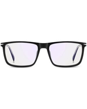 David Beckham Brille Mit Eckigem Gestell - Schwarz