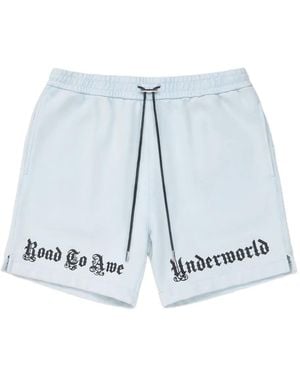 RTA Clyde "Underworld" Shorts - Blue