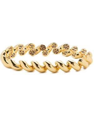 Eddie Borgo Pulsera Rope en oro amarillo de 12 ct - Metálico