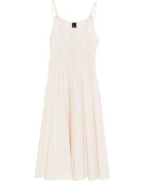 Pinko Dresses Light And Natural - White