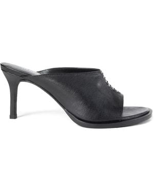 Ann Demeulemeester Siti Mid Heeled Sandals - Black