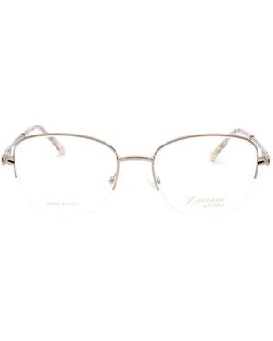 Emozioni Cat-Eye Frame Glasses - White