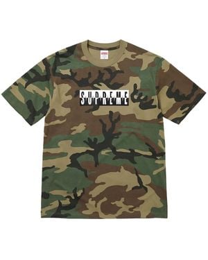 Supreme Split Camouflage-T-Shirt - Grün