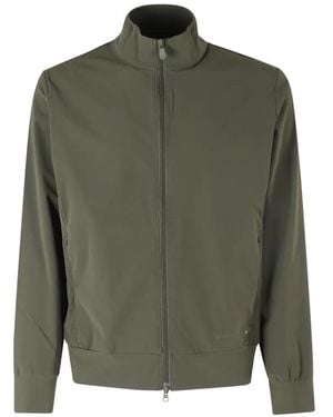 Save The Duck Tulio High-Neck Zip-Up Jacket - Green