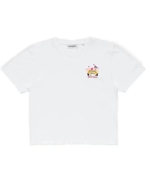 Carne Bollente Long Ride Home T-Shirt - White