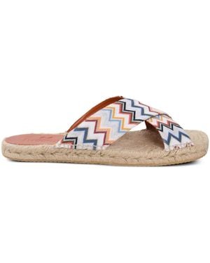 Missoni Naxos Slides - Brown