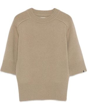 Extreme Cashmere Lauren リブセーター - ナチュラル