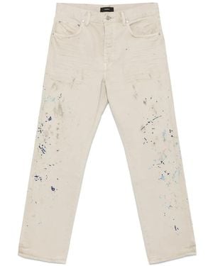 Purple Brand Paint-splatter Jeans - ナチュラル
