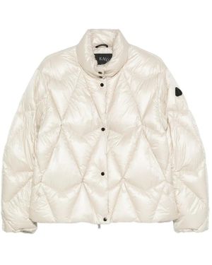 Moose Knuckles Iceberg Diamond-Quilted Padded Jacket - White