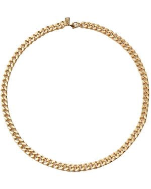 Crystal Haze Jewelry Plain Jane Curb-Chain Necklace - Metallic
