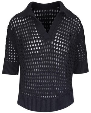 Twp Collared Sweater - Black