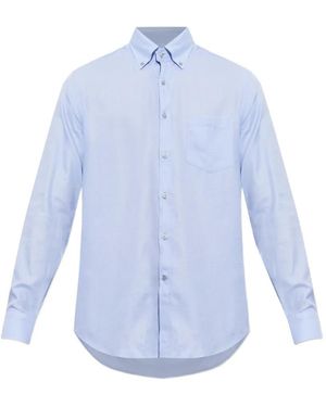 Paul & Shark Button-Down Chest-Pocket Shirt - Blue