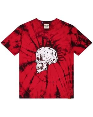 GALLERY DEPT. T-Shirt mit Batikmuster - Rot