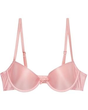 Fleur du Mal Bow-Detail Bra - Pink