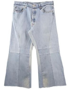 READYMADE Panelled Patchwork Jeans - Blue
