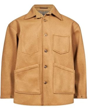 Comme des Garçons Veste Boutonnée À Poches Plaquées - Neutre