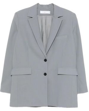 IRO Blazer Met Enkele Rij Knopen - Grijs