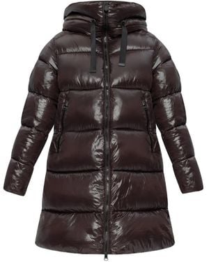 Save The Duck Hooded Quilted Coat - Black