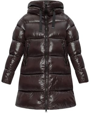 Save The Duck Hooded Quilted Coat - Black