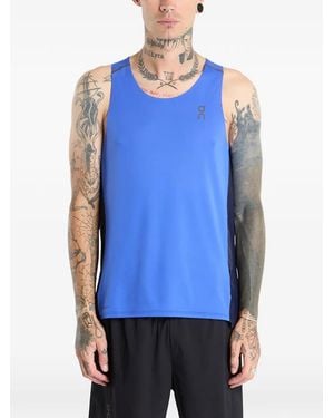 On Shoes Performance Tank Top - Blue