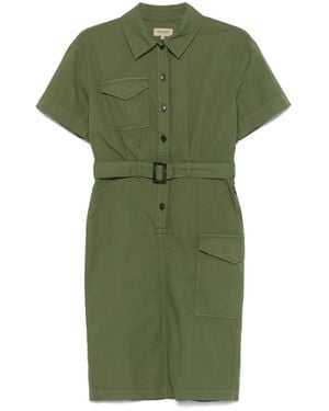 Woolrich Cotton Shirt Dress - Green