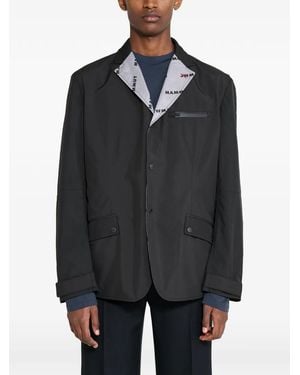 Mammut Blazer Con Pinzas De X Junya Watanabe - Negro