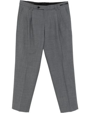 Michael Coal Pleated Pants - Gray
