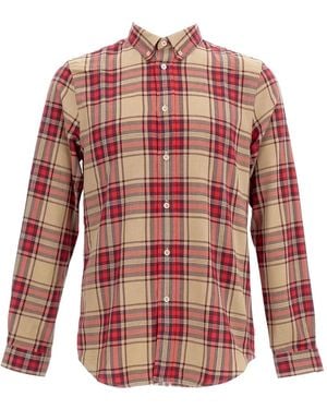 Paul Smith Checked Shirt - Red