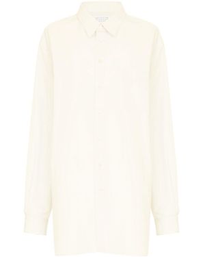 Maison Margiela Oversized Cotton Shirt - White