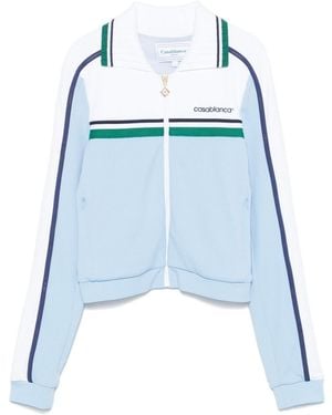 Casablanca Piqué-Sportjacke - Blau