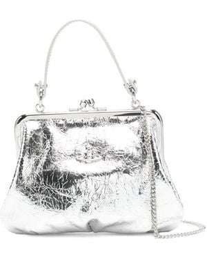 Vivienne Westwood Granny Frame Tote Bag - White