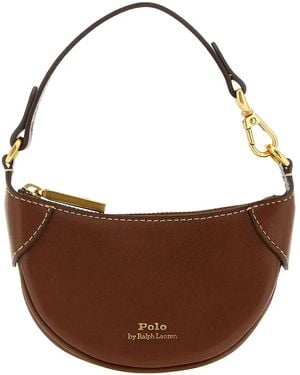 Polo Ralph Lauren Saddle-Bag mit Logo-Detail - Braun