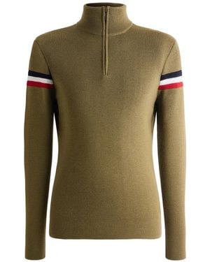 Fusalp Wengen Pullover Mit Reißverschluss - Grün