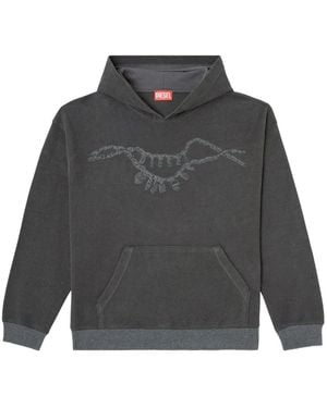 DIESEL X Hoshi 's-boxt-hood' パーカー - グレー