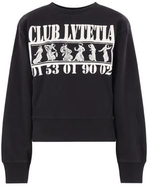 VAQUERA Pullover Mit Gepolsterten Schultern - Schwarz