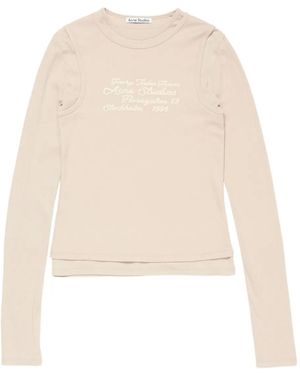Acne Studios Layered Cardigan - White