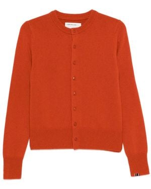 Extreme Cashmere Buttoned Cardigan - Orange