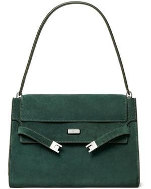 Tory Burch Large Lee Radziwill Shoulder Bag - Green