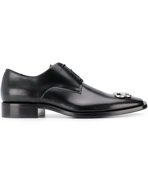 Balenciaga スクエアトゥ ブーツ - ブラック